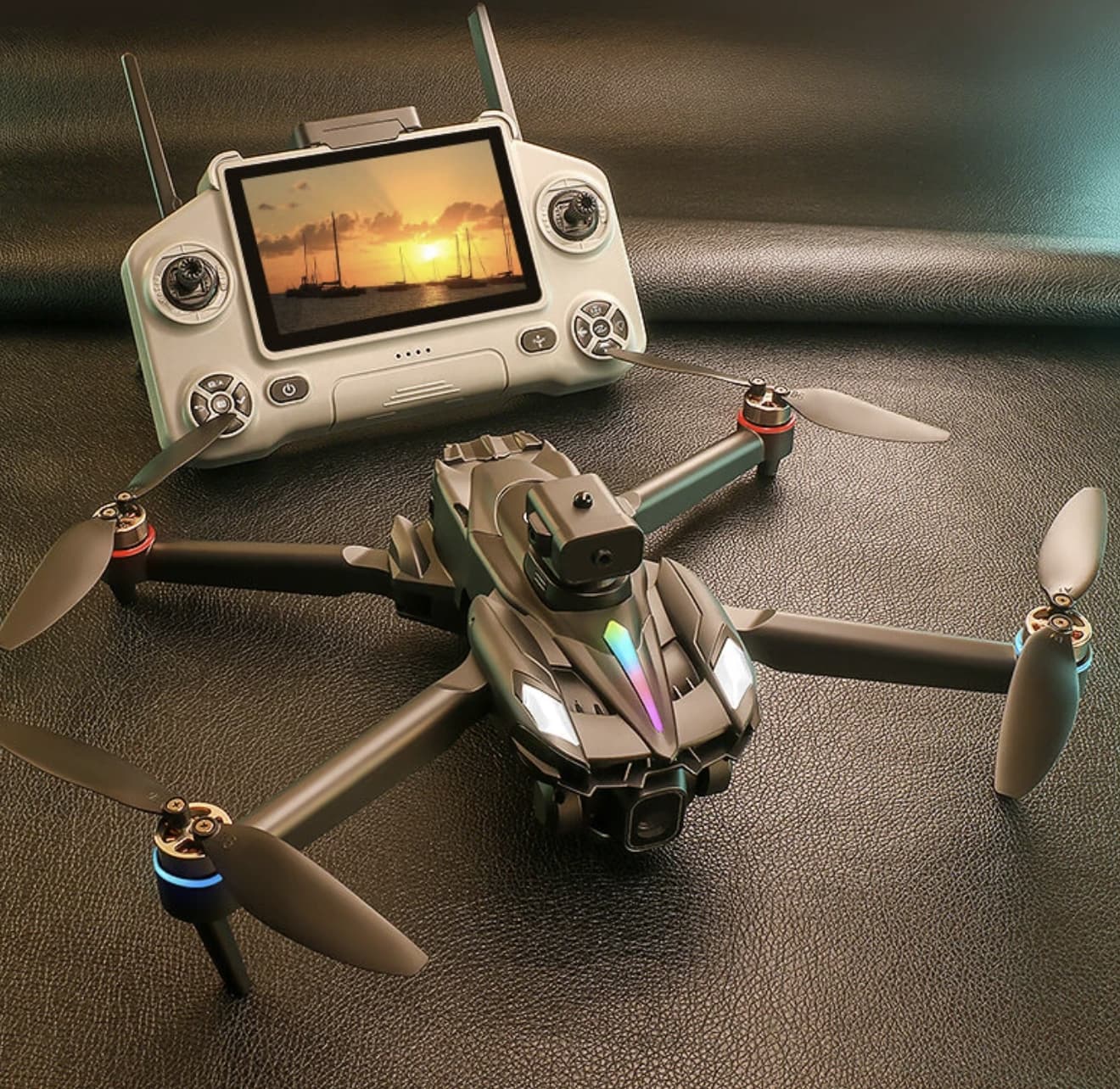 XKJ KY108 WiFi FPV RC Quadcopter Review: Feature-Packed Foldable Drone with Screen Controller