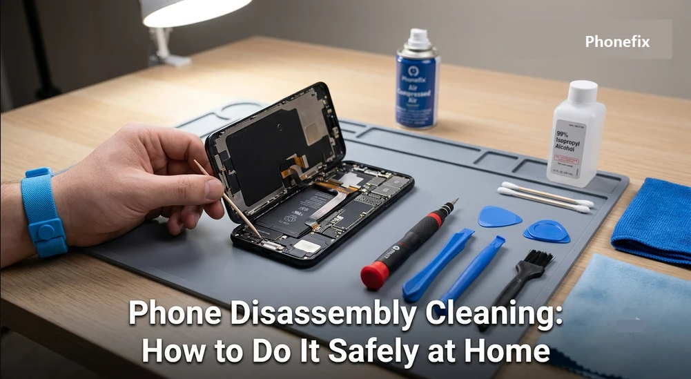 How to Open and Clean Your Phone Safely at Home