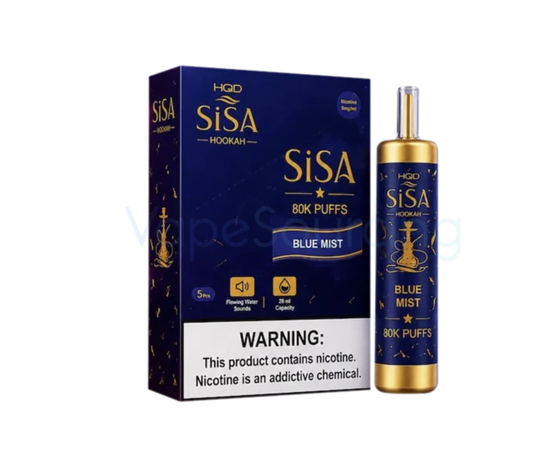 HQD SiSA 80K Hookah Disposable Vape Review: A New Era of High-Puff Hookah-Style Vaping