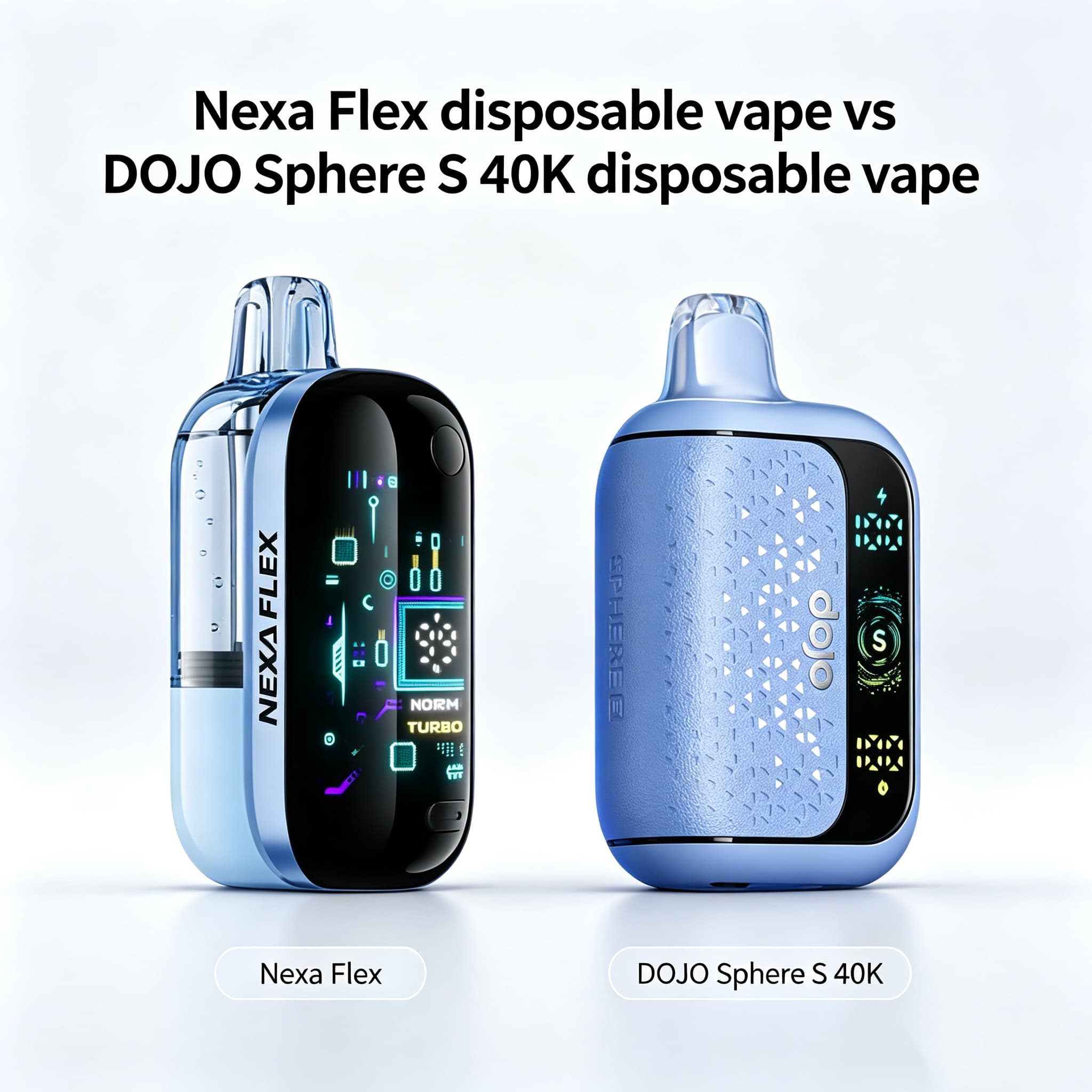 Nexa Flex vs DOJO Sphere S 40K Disposable Vape Review: Which High-Puff Vape Is Better?