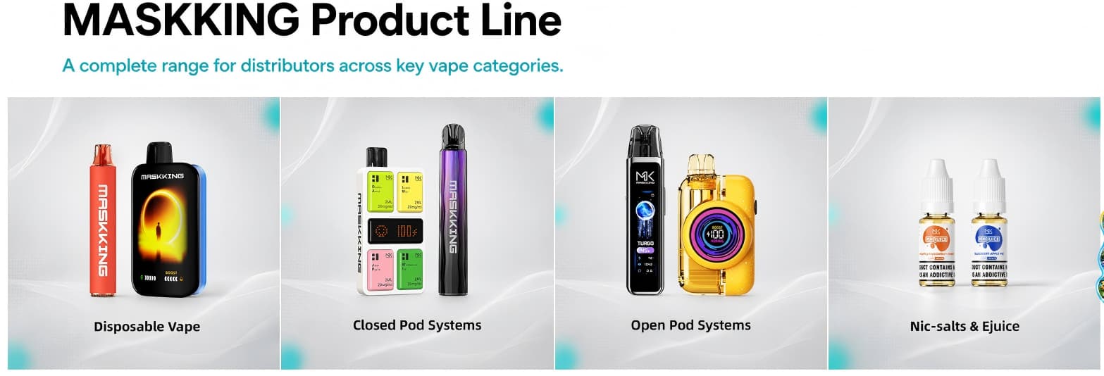 Maskking Ejuice: Bringing Maskking GTS Original Flavors Into Refillable Vape Solutions