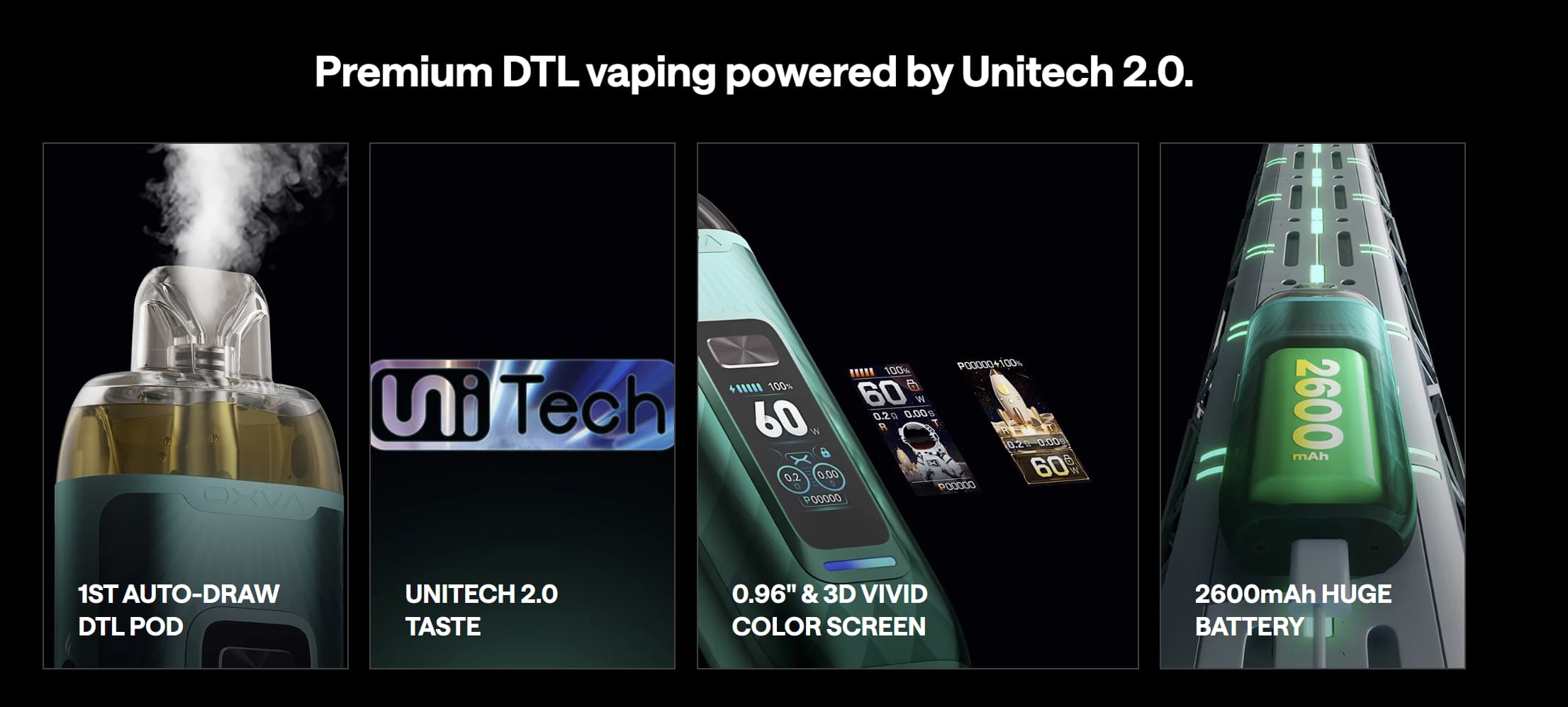 OXVA VPRIME Specs