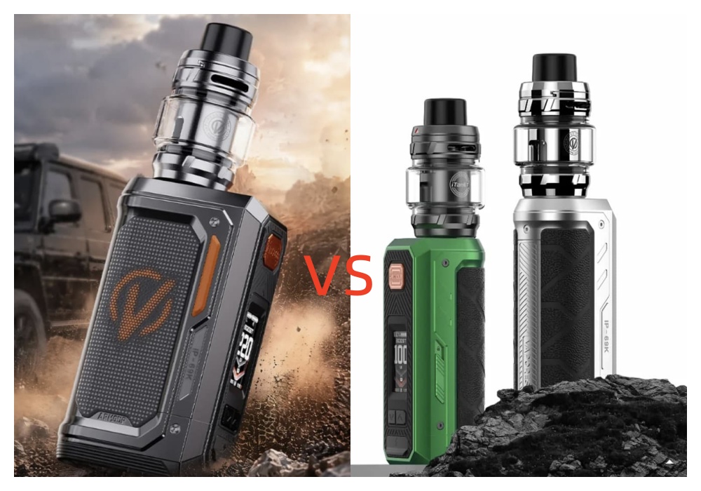 Vaporesso ARMOUR OCTA vs ARMOUR ULTRA Review: 220W Dual-Battery Mod or 5500mAh Built-In Powerhouse?