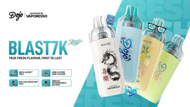 DOJO BLAST7K Fresh Launches With New Logo and Four Design Styles