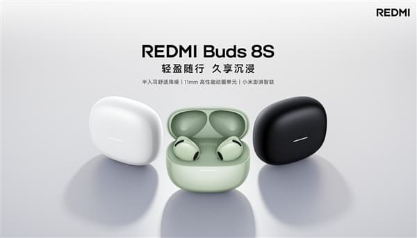 REDMI Buds 8S Launches With 70% Better Noise Cancellation and 40-Hour Battery Life