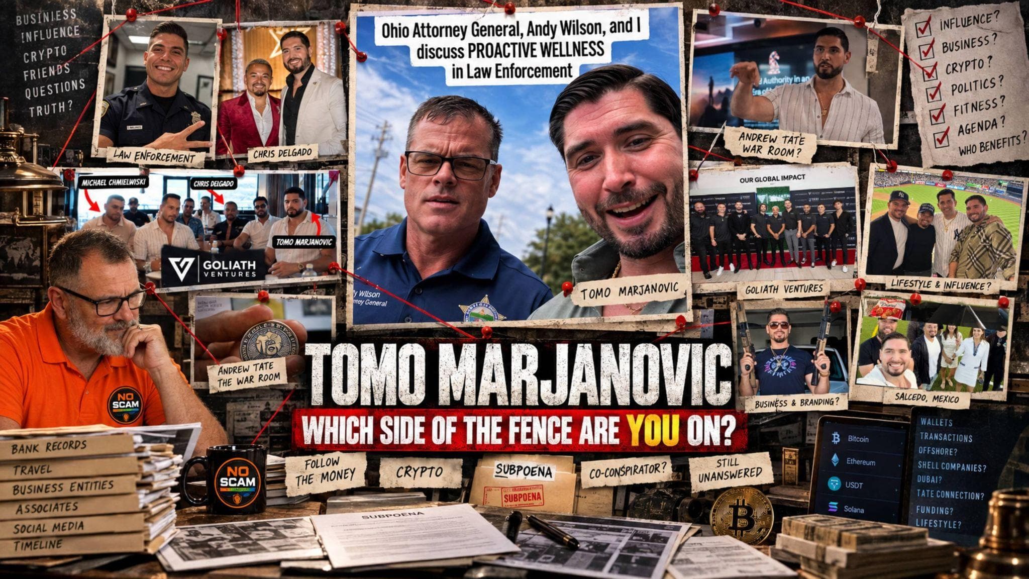 Tomo Marjanovic: Goliath Ventures, Andrew Tate & Ohio Attorney General Andy Wilson