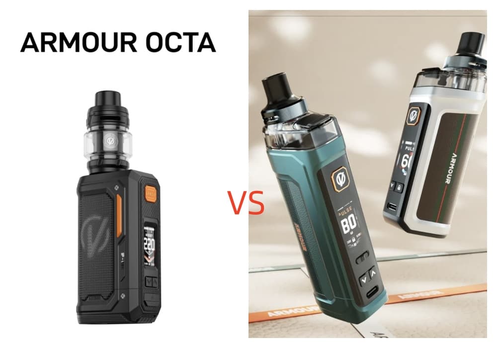 Vaporesso Armour G2 vs Armour Octa Review: Two Very Different Approaches to a Durable Vape
