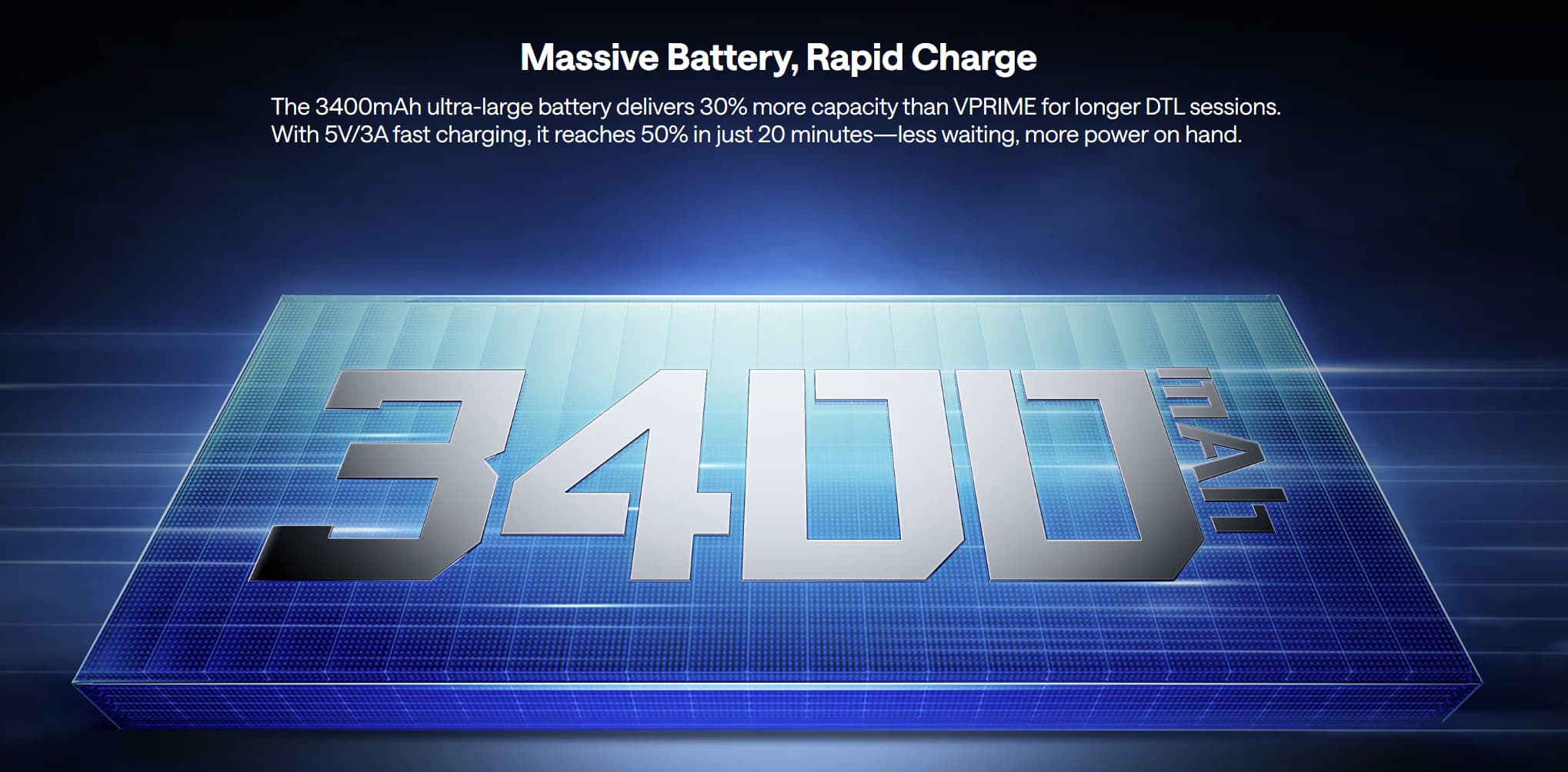 VPRIME 2 battery
