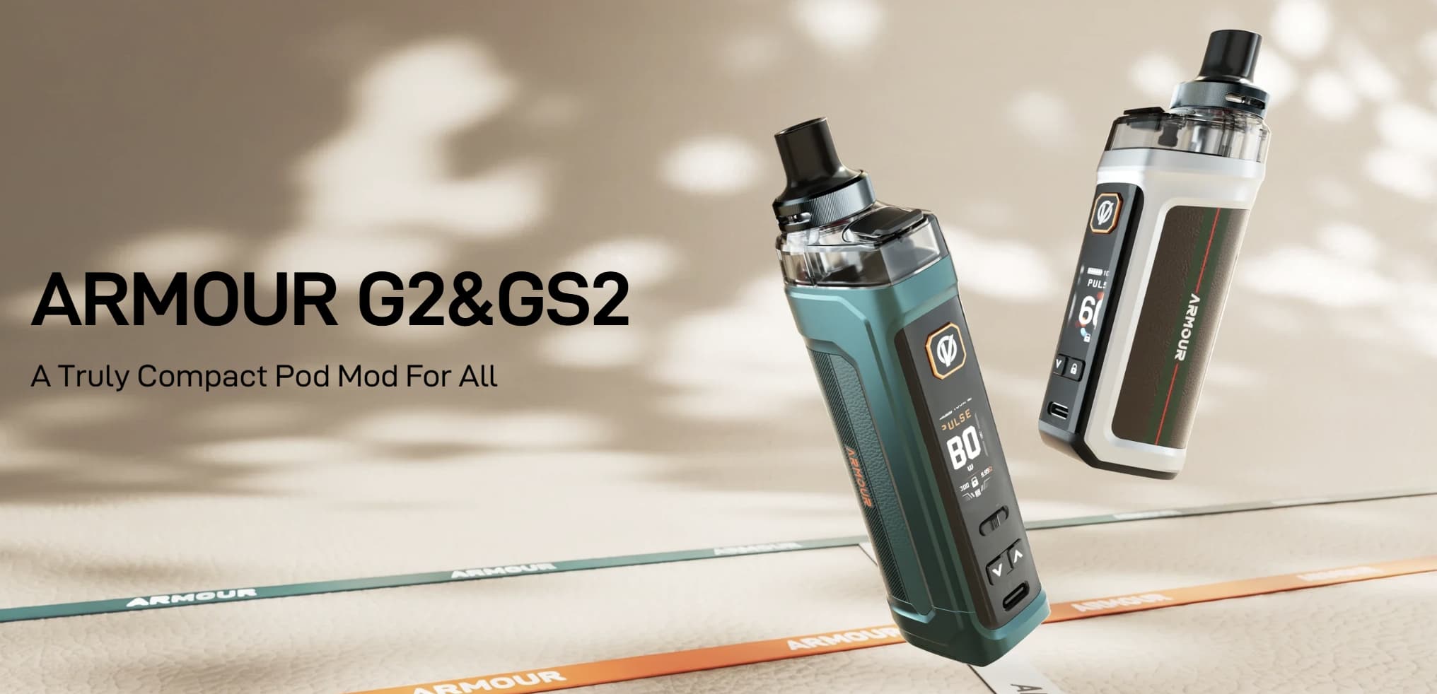 Vaporesso ARMOUR G2 vs ARMOUR GS2: Which Pod Mod Should You Choose?
