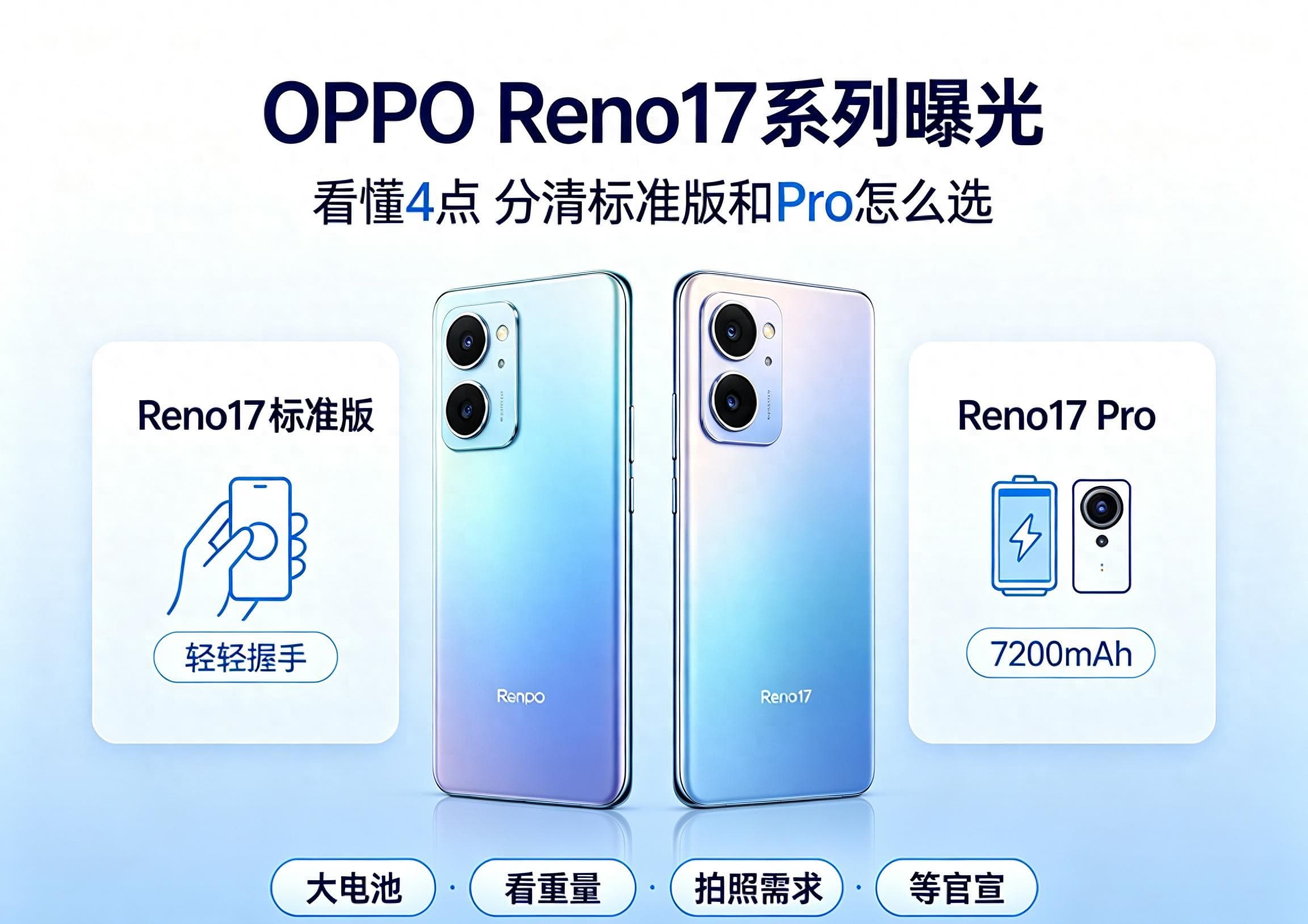 OPPO Reno17 Pro Leak Reveals 6.32-Inch Display, 200MP Camera and 7,000mAh Battery