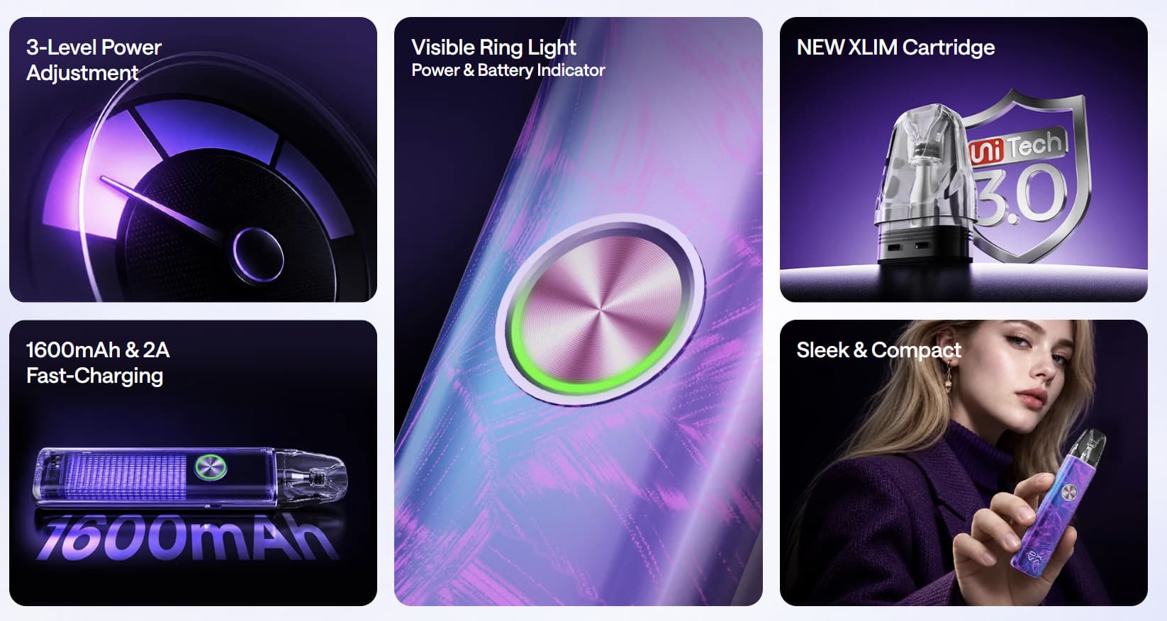 OXVA xlim 4 specs