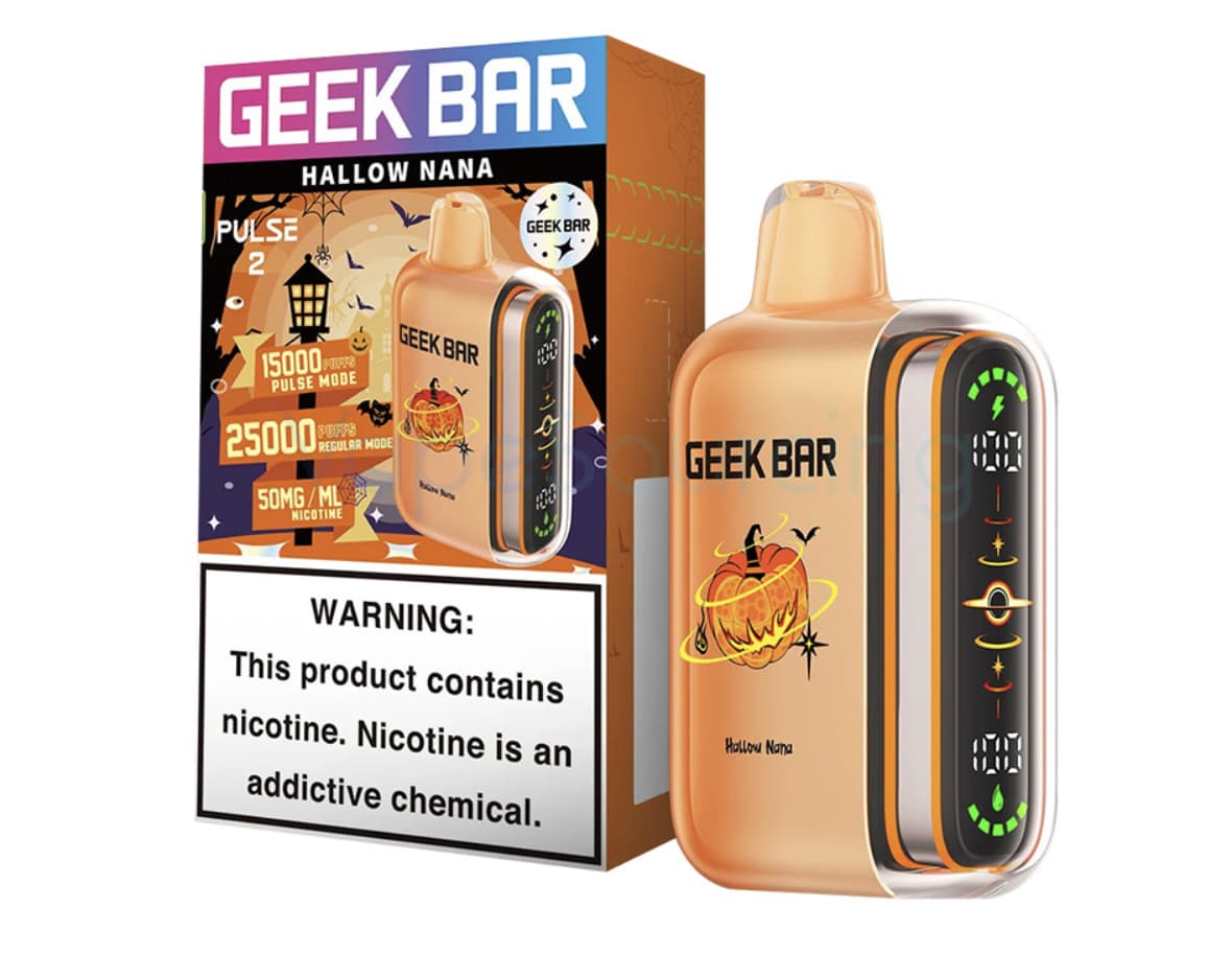 GEEK BAR PULSE 2 25K Halloween Edition: New Flavors and Features Explained