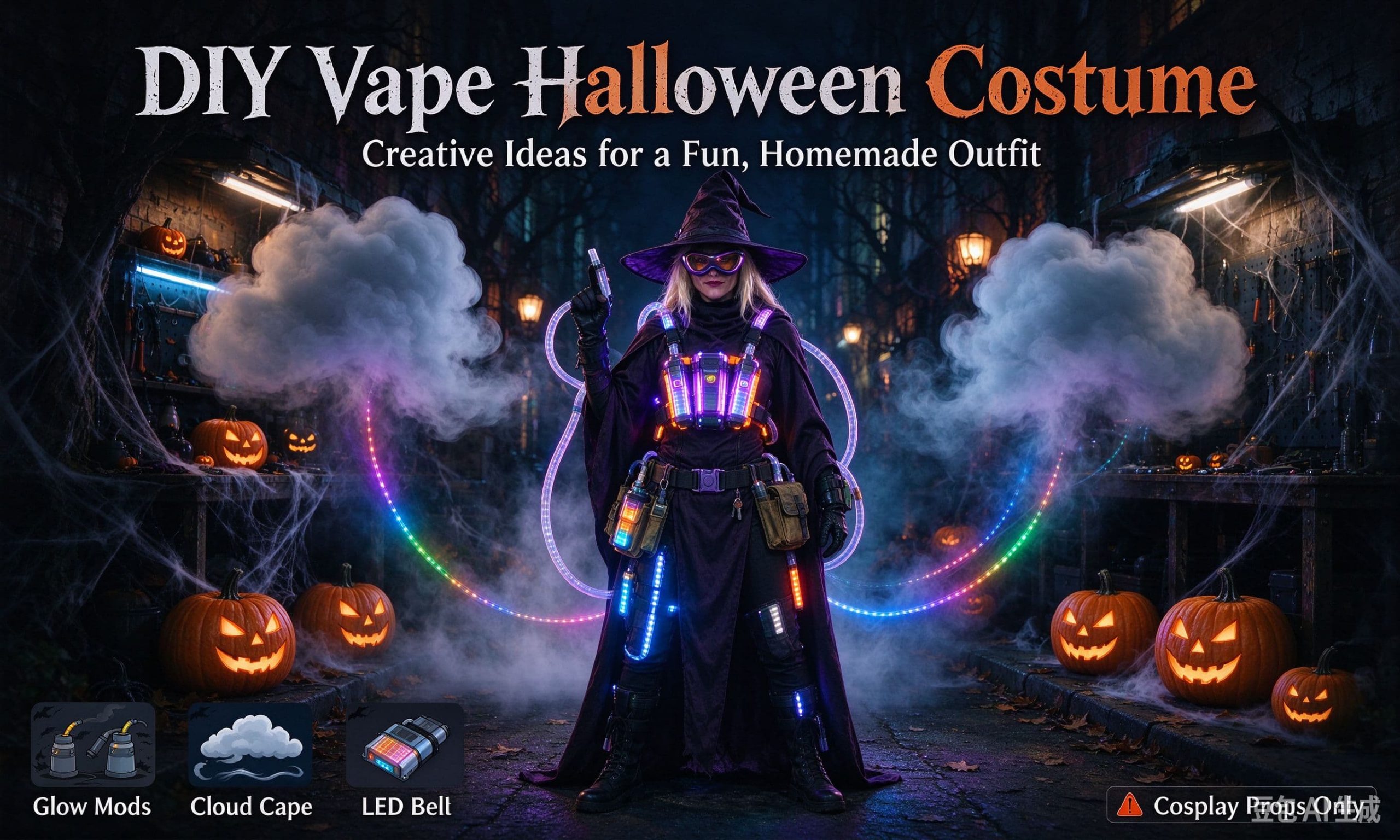 DIY Vape Halloween Costume: Creative Ideas for a Fun, Homemade Outfit