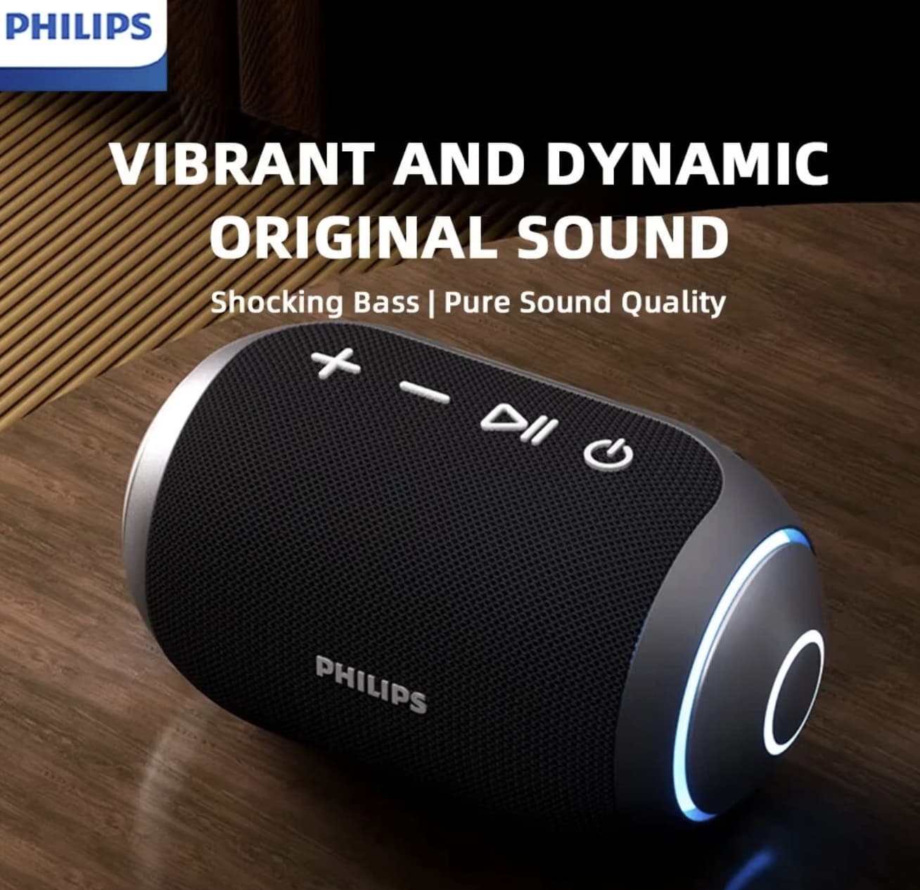 PHILIPSTAS3209 Review: IPX7 Portable Bluetooth Speaker with RGB Lights and TWS