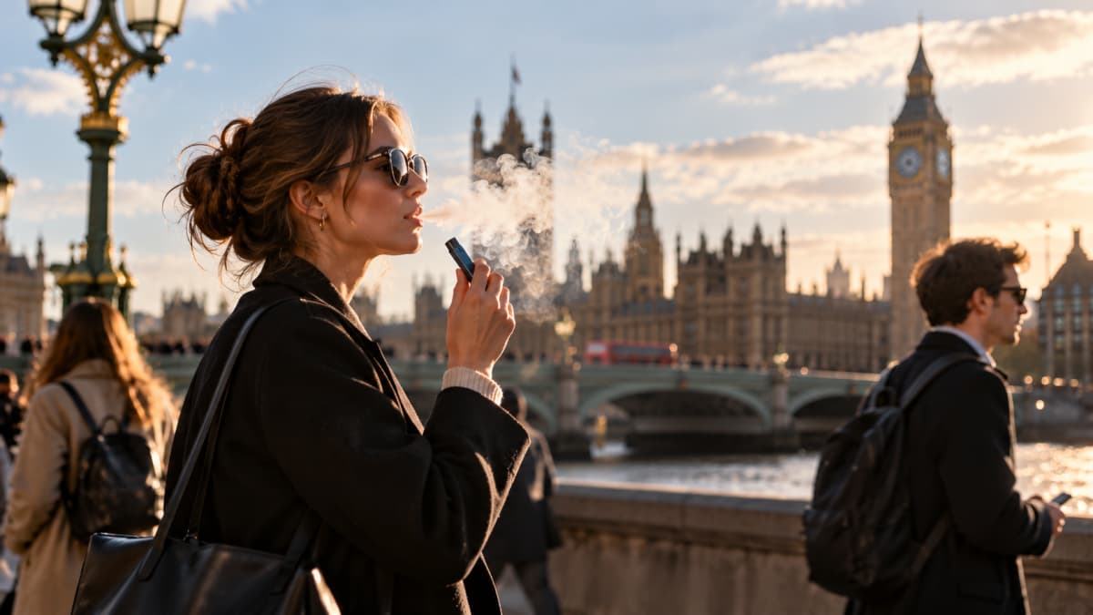 Vaping in Britain: Women Aged 25–34 Record the Highest Usage Rate in New ONS Data